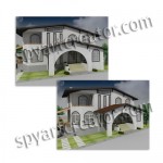 House project and 3D render